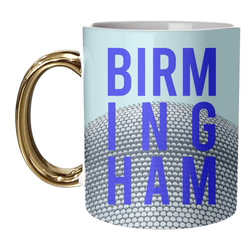 BIRMINGHAM BLUE - unique mug by AP