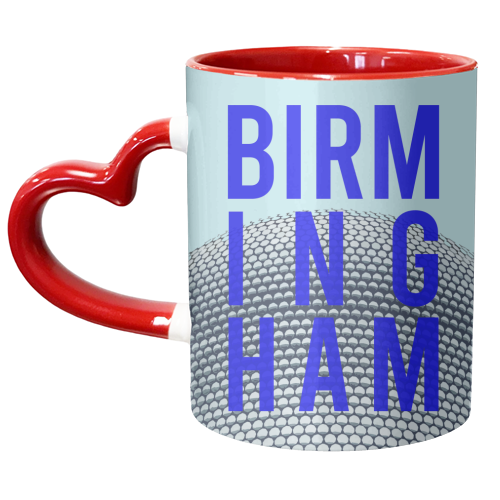 BIRMINGHAM BLUE - unique mug by AP