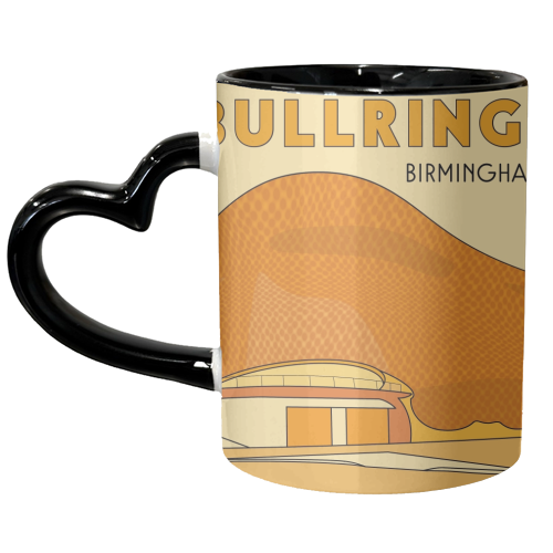 Birmingham bullring print - unique mug by The Girl Next Draw