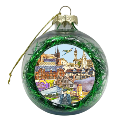 Birmingham Mash Up - xmas bauble by AP