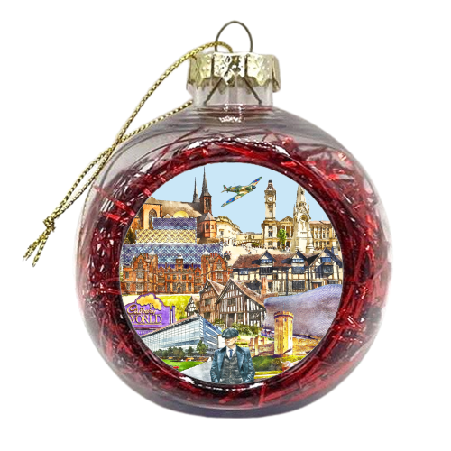 Birmingham Mash Up - xmas bauble by AP