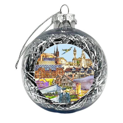 Birmingham Mash Up - xmas bauble by AP