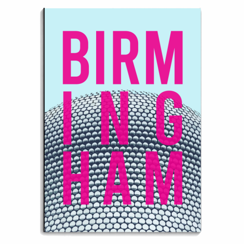 Birmingham - personalised A4, A5, A6 notebook by AP