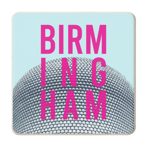 Birmingham - personalised beer coaster by AP