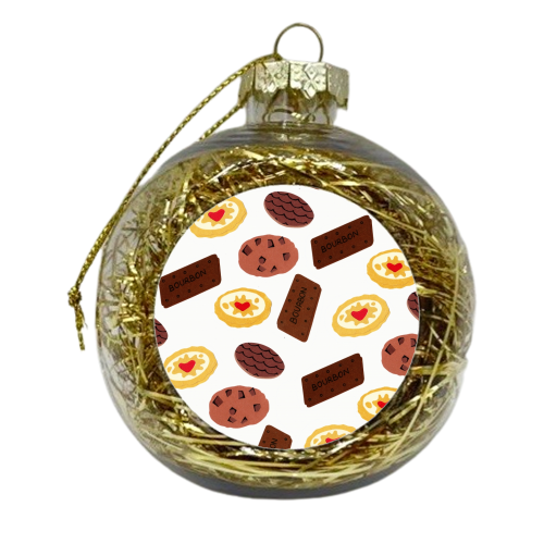 Biscuits - xmas bauble by Chantelle Bell