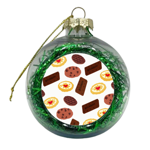 Biscuits - xmas bauble by Chantelle Bell