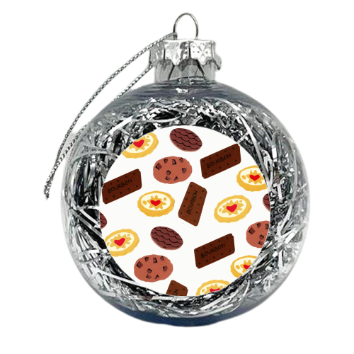 Biscuits - xmas bauble by Chantelle Bell