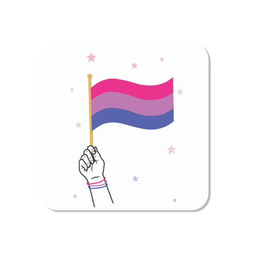 Bisexual coming out design - Magnet by Loren Grosvenor