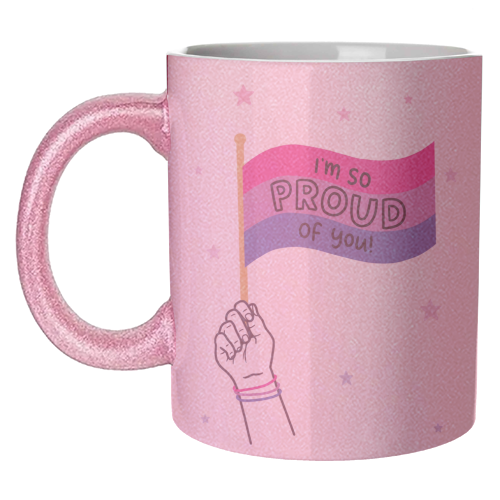 Bisexual coming out design - unique mug by Loren Grosvenor