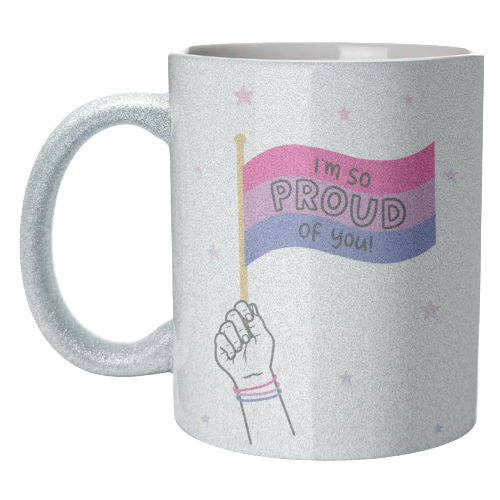 Bisexual coming out design - unique mug by Loren Grosvenor
