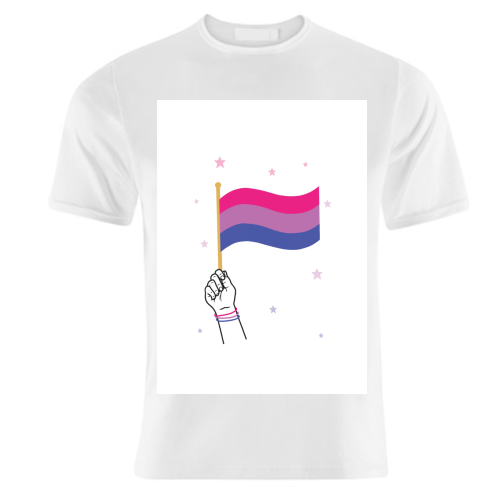 Bisexual coming out design - unique t shirt by Loren Grosvenor