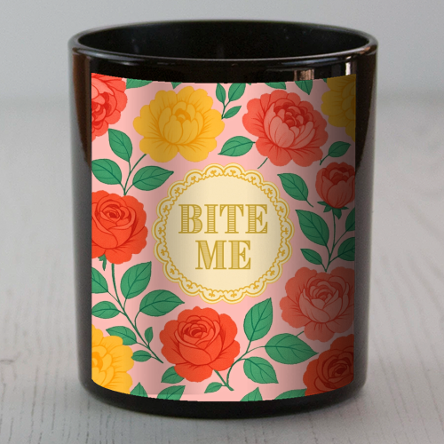 Bite Me / Sit on my face - scented candle by Lilly Rose