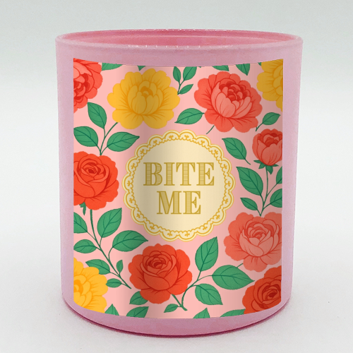 Bite Me / Sit on my face - scented candle by Lilly Rose