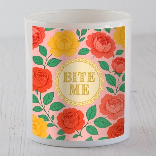 Bite Me / Sit on my face - scented candle by Lilly Rose
