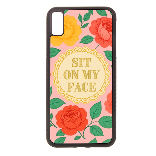 Bite Me / Sit on my face - stylish phone case by Lilly Rose
