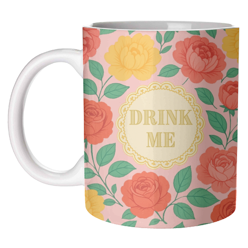 Bite Me / Sit on my face - unique mug by Lilly Rose