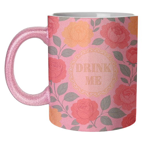 Bite Me / Sit on my face - unique mug by Lilly Rose