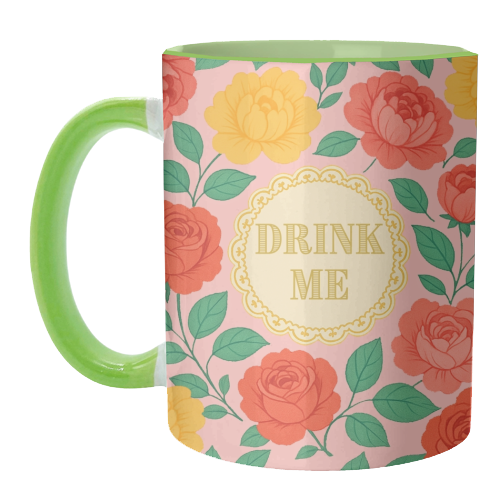 Bite Me / Sit on my face - unique mug by Lilly Rose