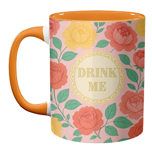 Bite Me / Sit on my face - unique mug by Lilly Rose