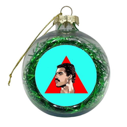 Bites The Dust - xmas bauble by Wallace Elizabeth