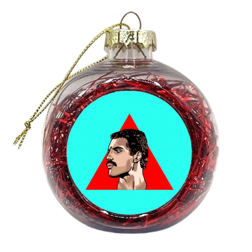 Bites The Dust - xmas bauble by Wallace Elizabeth