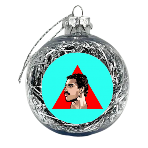 Bites The Dust - xmas bauble by Wallace Elizabeth