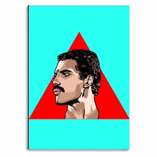 Bites The Dust - personalised A4, A5, A6 notebook by Wallace Elizabeth