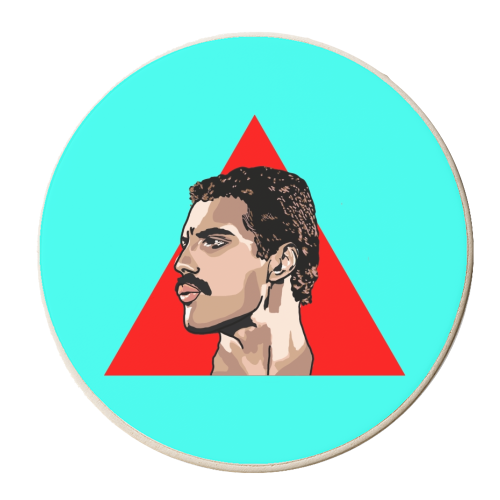 Bites The Dust - personalised beer coaster by Wallace Elizabeth