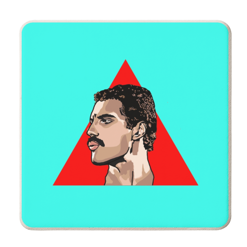 Bites The Dust - personalised beer coaster by Wallace Elizabeth