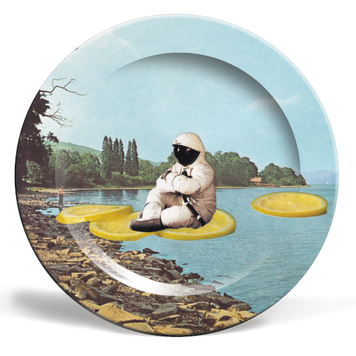 Bitter - ceramic dinner plate by OhMC! Designs