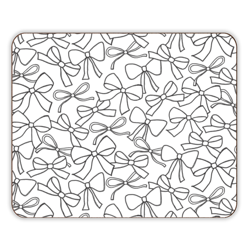 Black Bows - designer placemat by The Boy and the Bear