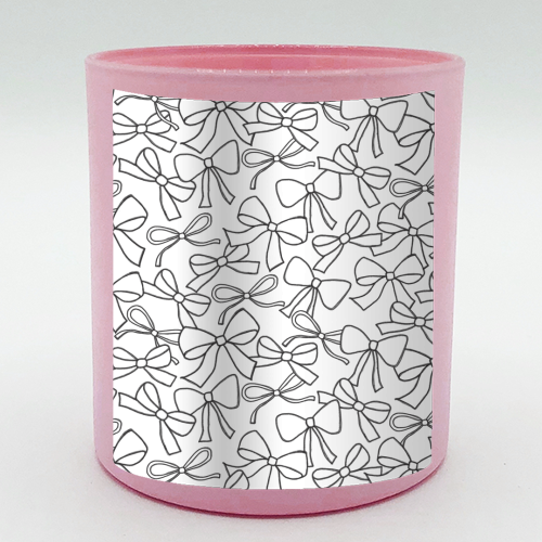 Black Bows - scented candle by The Boy and the Bear