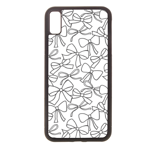 Black Bows - stylish phone case by The Boy and the Bear