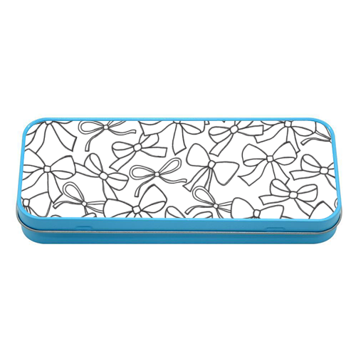 Black Bows - tin pencil case by The Boy and the Bear