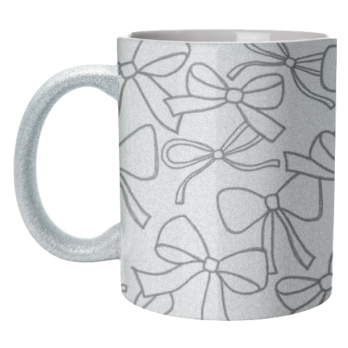 Black Bows - unique mug by The Boy and the Bear