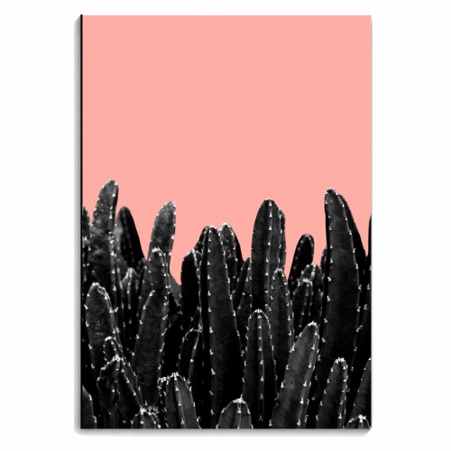Black Cacti Dream #2 #minimal #decor #art - personalised A4, A5, A6 notebook by Anita Bella Jantz