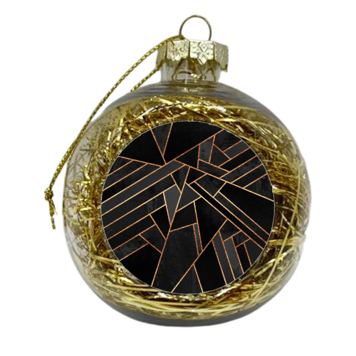 Black Night - xmas bauble by Elisabeth Fredriksson