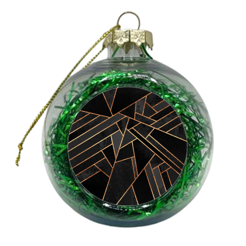 Black Night - xmas bauble by Elisabeth Fredriksson