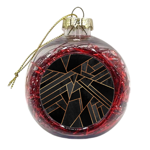 Black Night - xmas bauble by Elisabeth Fredriksson