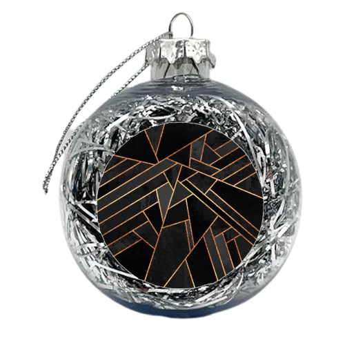 Black Night - xmas bauble by Elisabeth Fredriksson