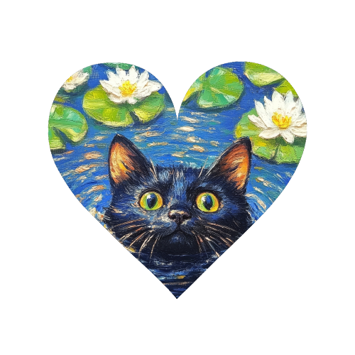 Black water Lilly - Magnet by DejaReve