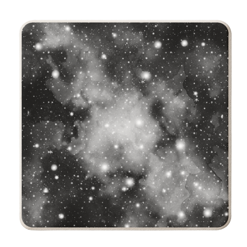 Black & White Galaxy Nebula Dream #1 #decor #art - personalised beer coaster by Anita Bella Jantz