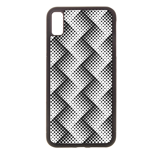 black white zig - stylish phone case by Anastasios Konstantinidis