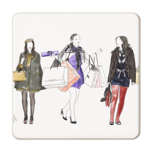 Blair Waldorf's Fit - personalised beer coaster by Yaz Raja