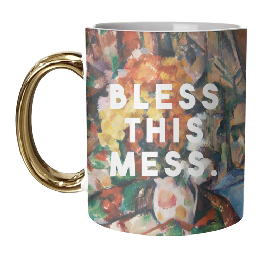 Bless This Mess - unique mug by The 13 Prints