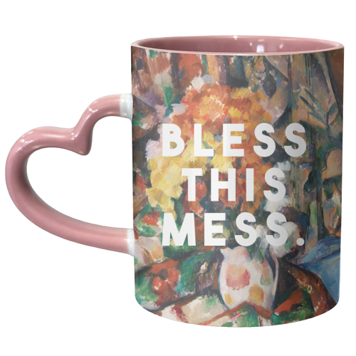 Bless This Mess - unique mug by The 13 Prints