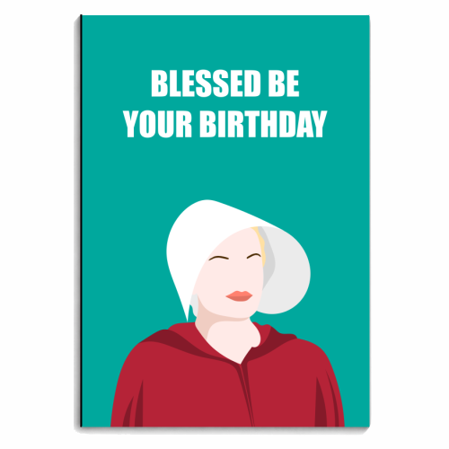 Blessed Be Your Birthday - personalised A4, A5, A6 notebook by Adam Regester