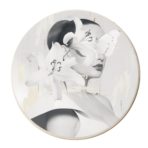 Bllanca - personalised beer coaster by Larissa Grace