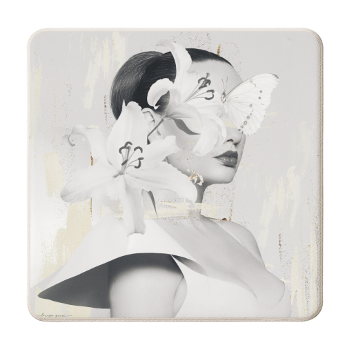 Bllanca - personalised beer coaster by Larissa Grace