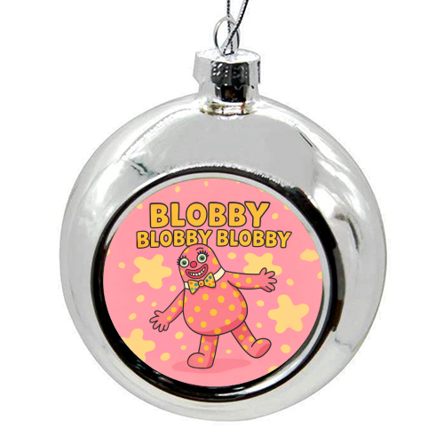 Blobby - colourful christmas bauble by Ms Doodle